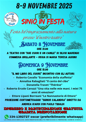 Festa del Ringraziamento alla natura